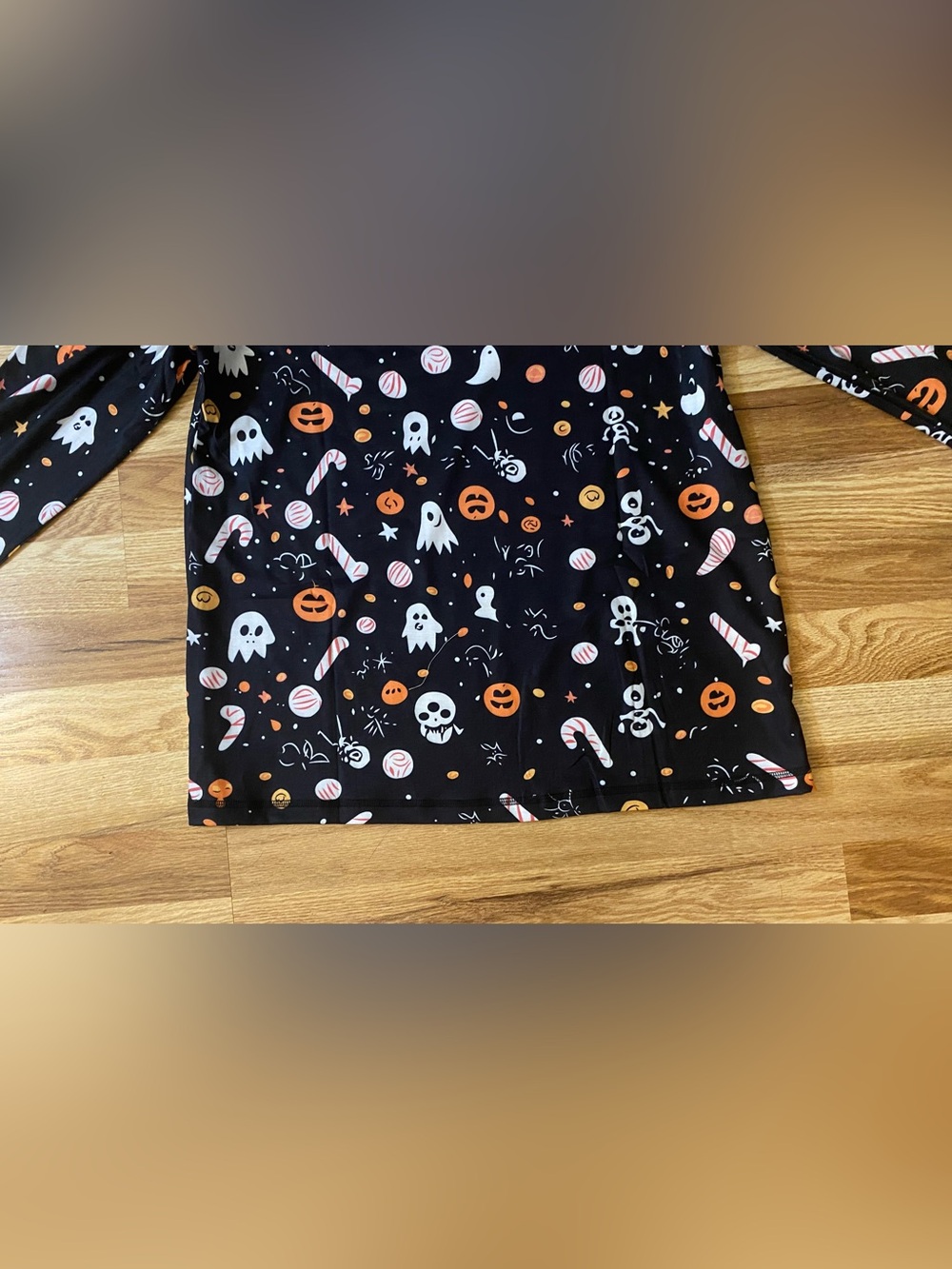 Halloween Ghost & Pumpkin Costume Long Sleeve Tee Shirt Size Large NWT - Picture 6 of 13